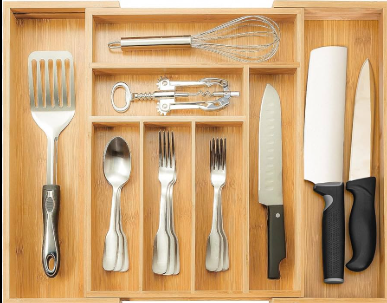 Bamboo Organizer Tray